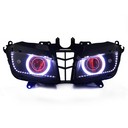 047 Led Angel Eyes Hid Light Headlight Honda Cbr600Rr 2013 2014 2015 2016 Motorbike Lamp